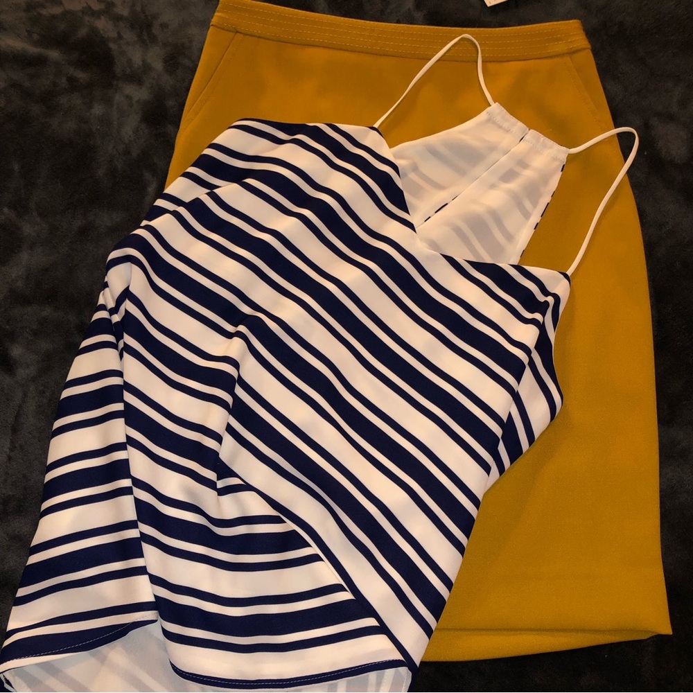 2pc Set! EXP Barcelona Cami w/Petite LIMITED Skirt - both NWT! - Picture 1 of 7